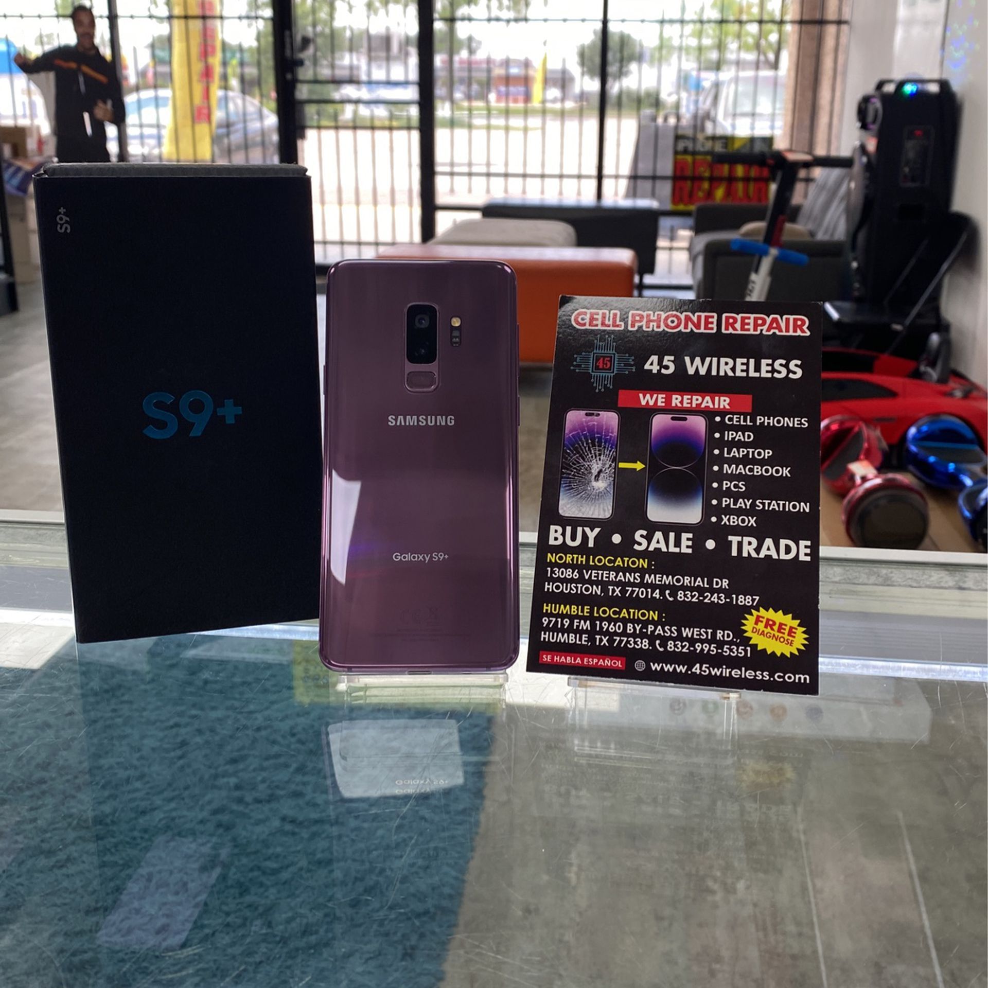 Unlocked Samsung Galaxy S9+