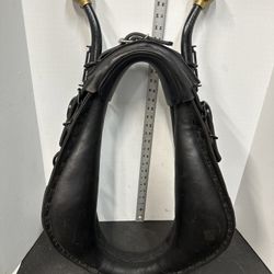 Vintage Leather Horse Collar Harness #P