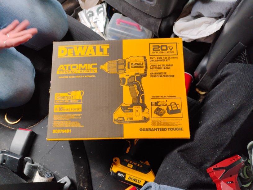 DeWalt ATOMIC Compact Series 20v Drill/Driver