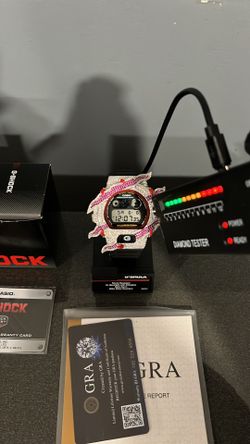 Iced G shock Watch