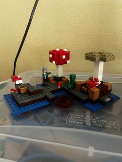 Lego Minecraft Mushroom Island