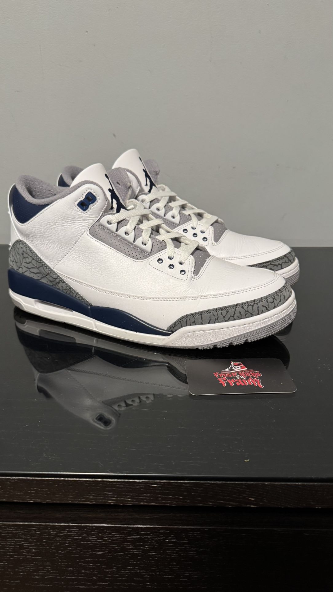 Air Jordan 3 Midnight Navy - CT8532-140 - Size 13 - Lightly Used