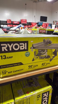Ryobi 8-1/4 table saw