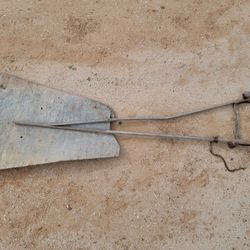 Antique Farm Windmill Tail Vane Ranch Homestead Yard Art
