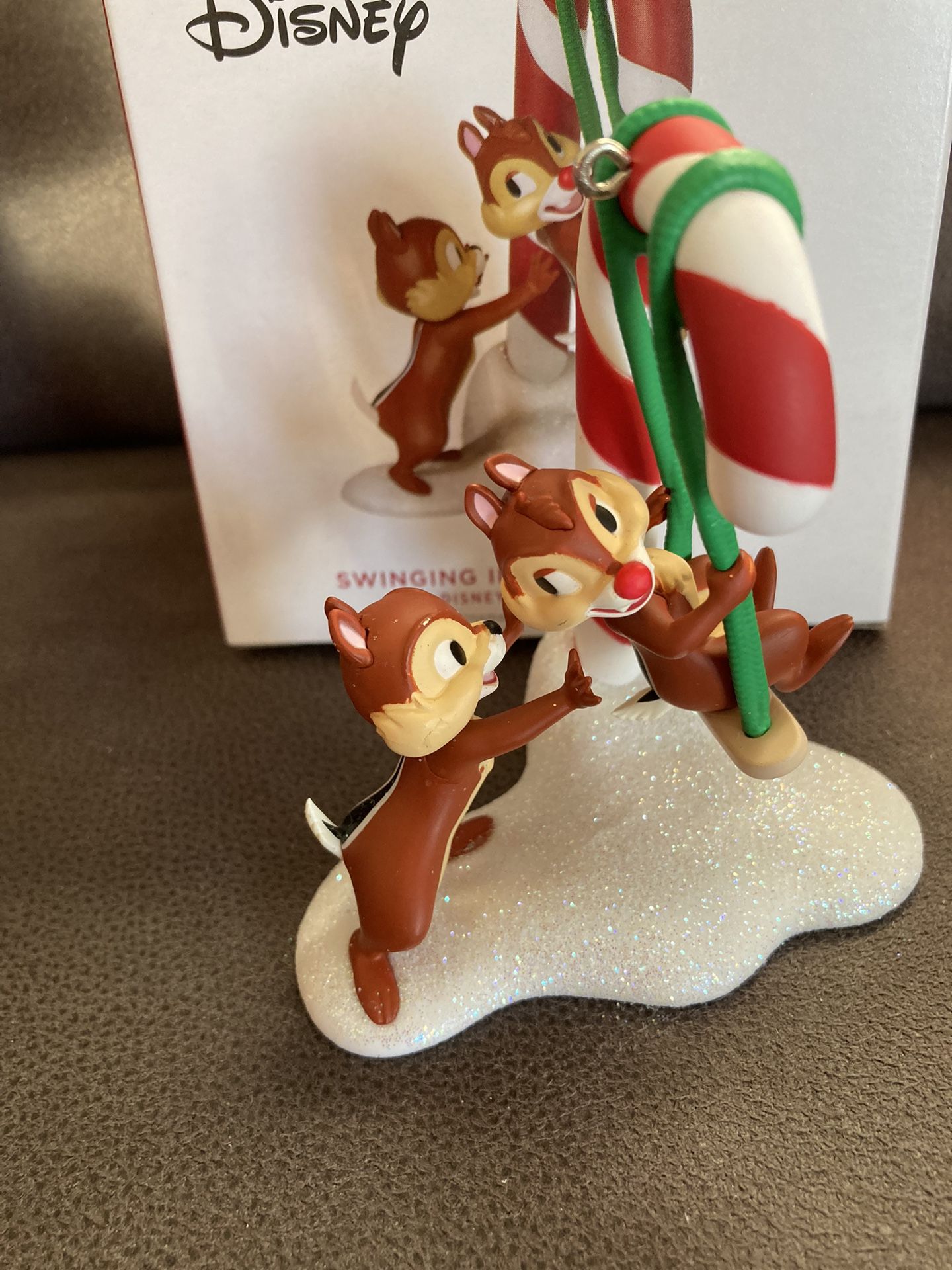 Hallmark Disney Ornament Chip & Dale Swinging Into Shenanigans