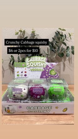 Crunchy Cabbage Squishy