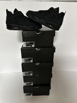BRAND NEW JORDAN 4 “BLACK CAT” FOR SALE! MENS SIZES 7.5, 12, & 13 $345