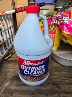 30 second outdoor cleaner