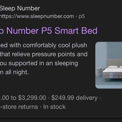 Queen Sleep Number P5 Mattress