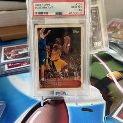 Kobe Bryant Rookie Card PSA 10