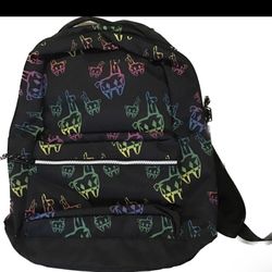 Fortnite Amplify Llama Black  Multicolor Sling School Backpack