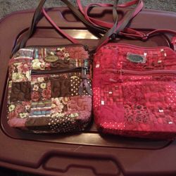 New Two Donna Sharp Crossbody Handbags $6 Each