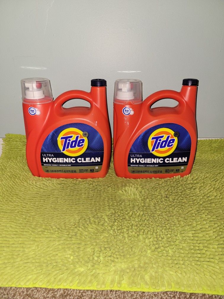 2 Tide+Ultra Hygienic Clean 117oz