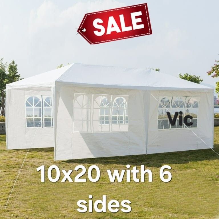 Canopy Tent with Walls, Tents for Outdoor Events Outside Party Tent for Backyard White Tent Wedding Tent for Patio, different Price