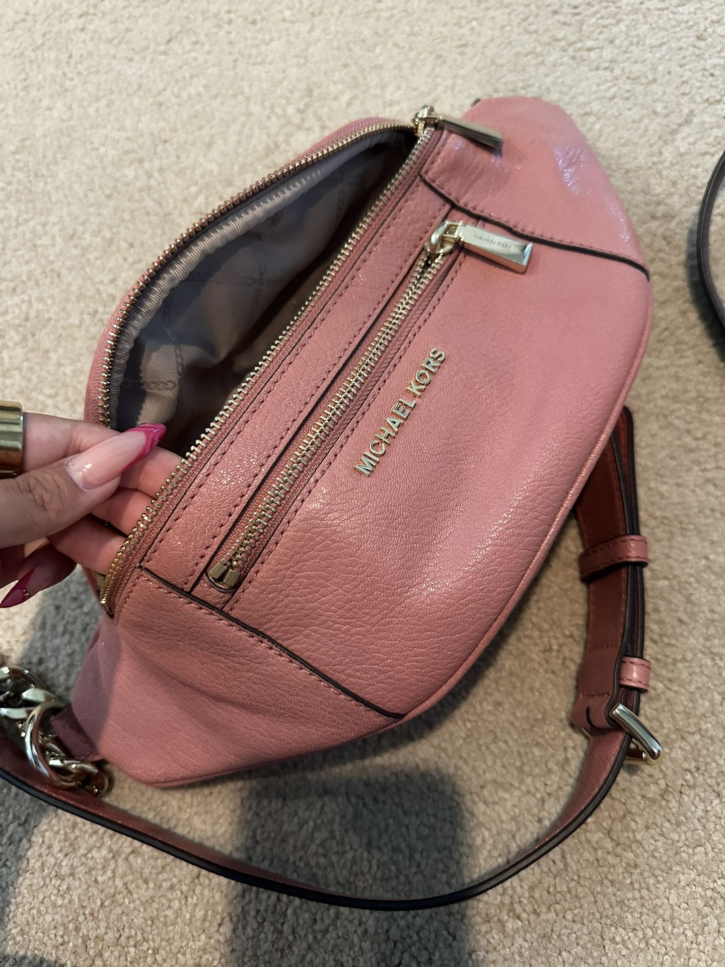 Pink Michael Kors Crossbody