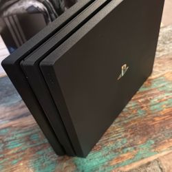 PS4 Pro With 2 Controllers And 5 Games