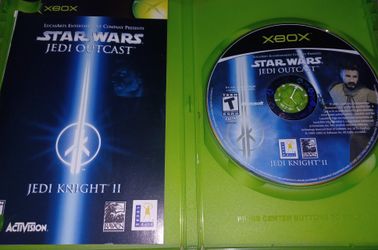 XBOX!!! STAR WARS JEDI OUTCAST!!! JEDI KNIGHT 2