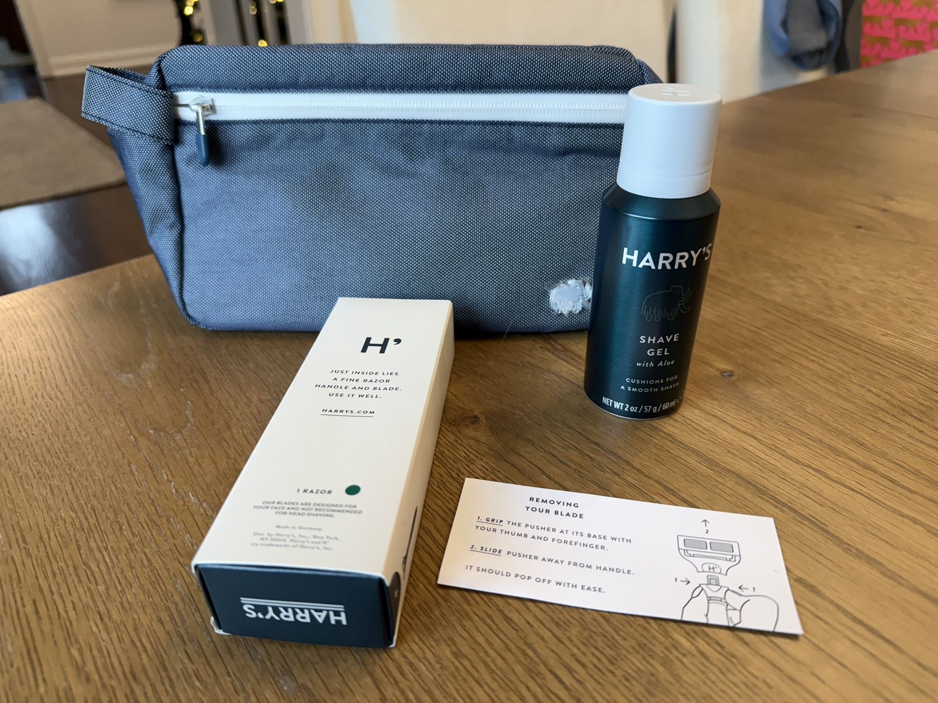 Harry Shaving Kit And Tote - New