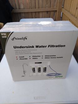 Water filtration.