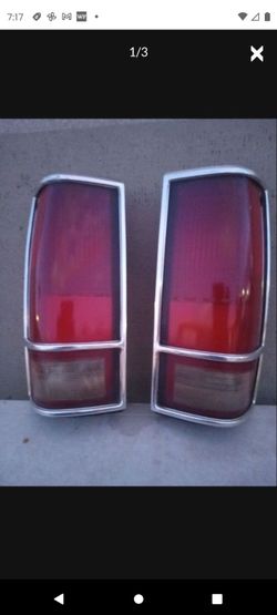 Chevy tail lights