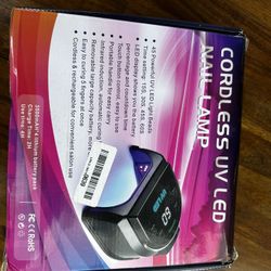 Cordless UV LED Nail Lamp – Professional Gel Nail Dryer