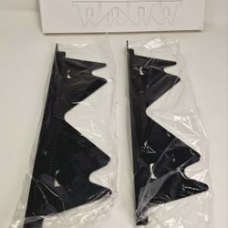 Stainless Steel Stove Counter Gap Cover - Black