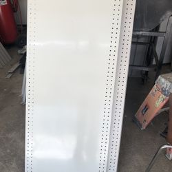 Slatwall  Gondolas Gray  Estante De Metal 