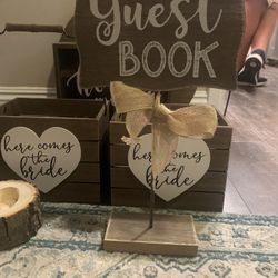 Wedding- Guest book sign