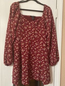 Forever 21 Floral Fall Dress