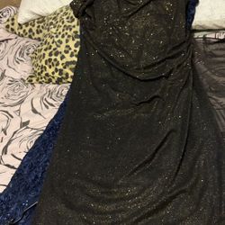 Vestido  Color Negro Talla18