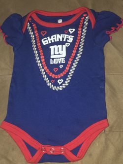 I New York Giants onesies