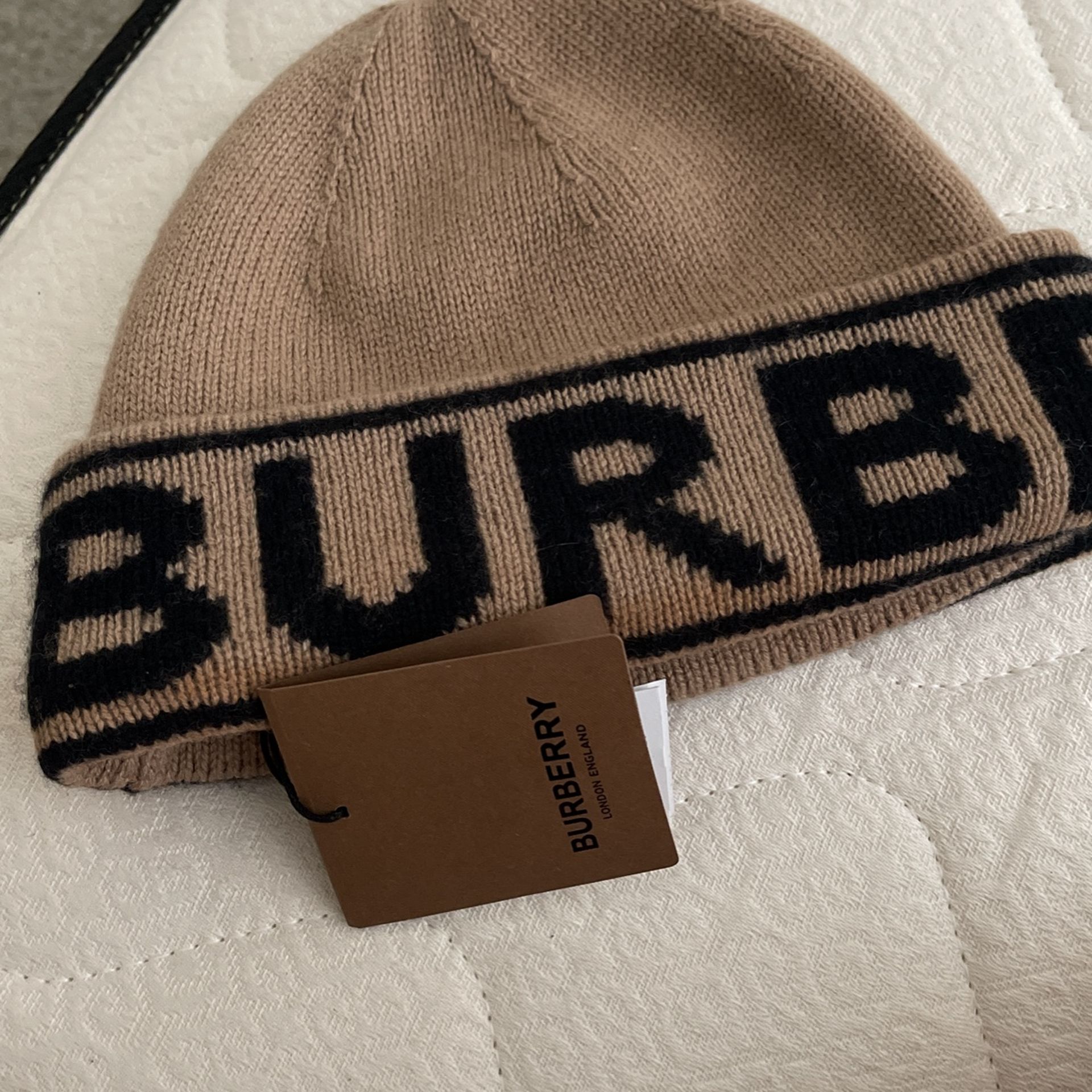 Burberry Cashmere Knit Hat