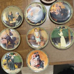 Norman Rockwell Limited Edition Plates