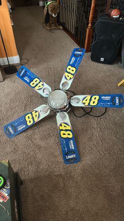 Jimmie Johnson NASCAR ceiling fan