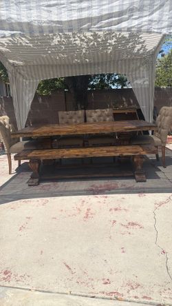 Comedor de madera