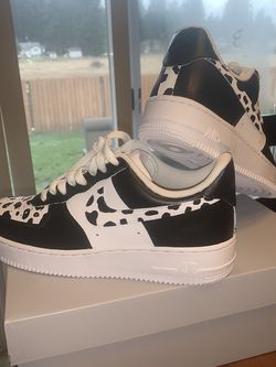 Cow Print Custom Air Force 1🐄🤍