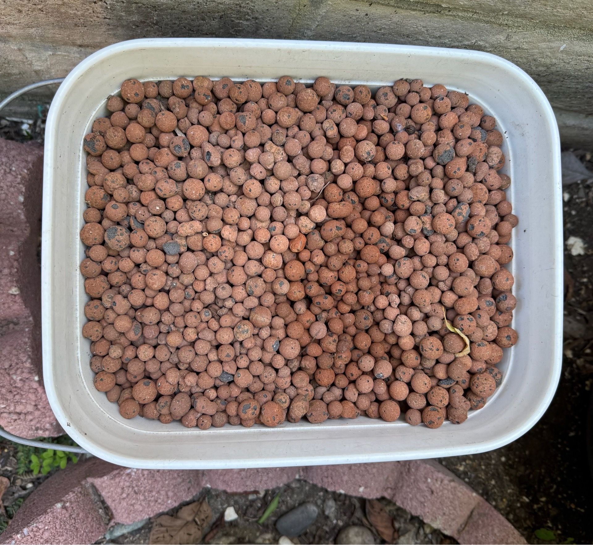 Hydroton brand expanded clay is a unique, lightweight expanded clay