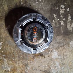 3  dog dish GMC 60's/70's era hubcaps