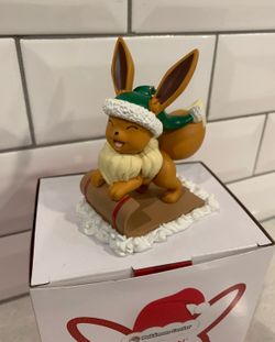 Eevee Pokemon Center 2020 Ornament *MINT* Christmas Exclusive
