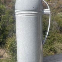 vintage Aladdin thermos Gray Speckled
