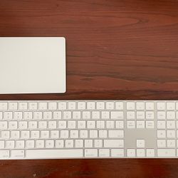 Apple Trackpad & Keyboard