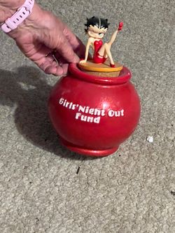 Betty boop change jar