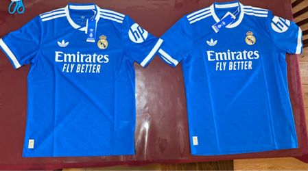 2 Authentic Real Madrid 2025-26 third kit jersey