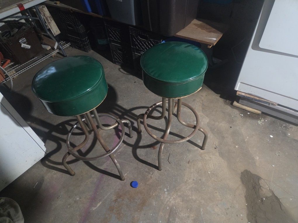 Authentic SODA Counter/ Bar Stools Late 50s