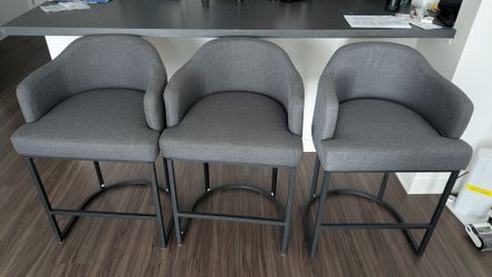 Barstool set of 3