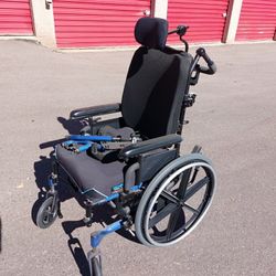 Quickie Iris Tilt In Space Manual Wheelchair 
