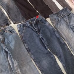 In Exallant Clean Condition Boys Clothes Sizes 9,10,11,12 Years Old Lots Of Pants Shirts And More Everything You See For $30