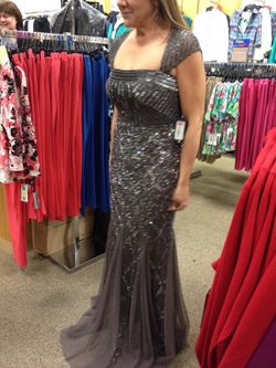 Beautiful charcoal long dress