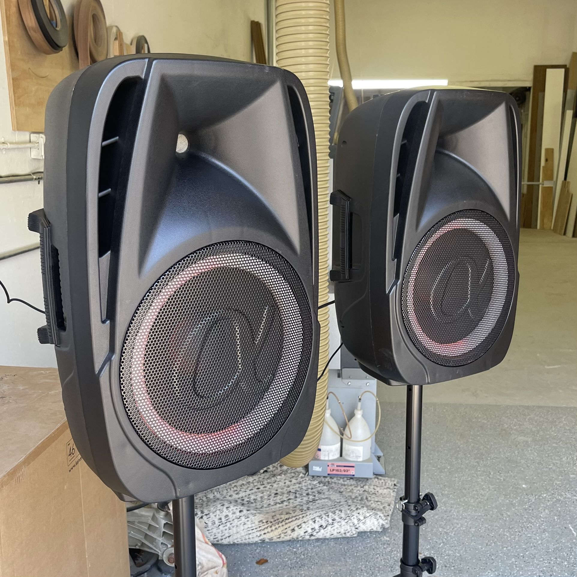 NEW Set of two 12” Speakers Brand New!! Everything Included 