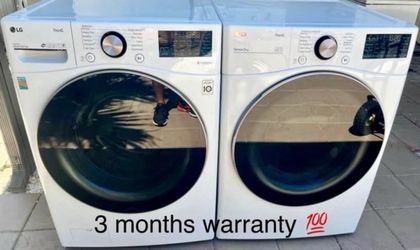 LG Front-Load Washer & Dryer Set  ✅ LG front-load washer & dryer set ✅ 3-month warranty included ✅ Delivery available in Miami-Dade and Broward counti